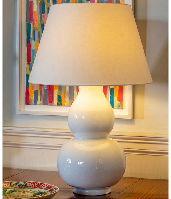 Avebury Table Lamp White