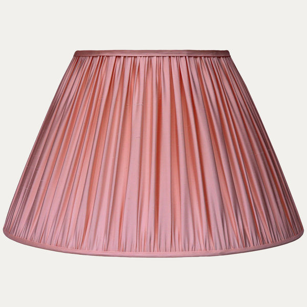 Douppion Strawberry Silk Empire Lampshade