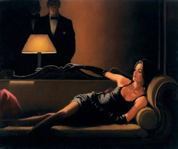Jack Vettriano Along Came a Spider