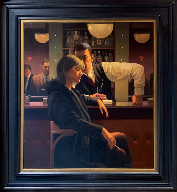 Jack Vettriano Cocktails and Broken Hearts Framed