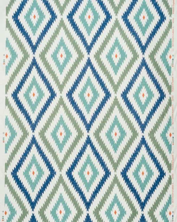 Aztec Blue Green On Oyster