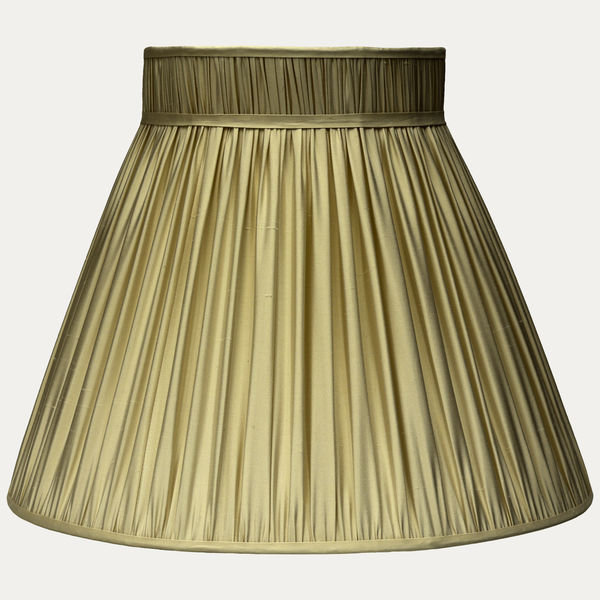 Douppion Harvest Silk Collar Top Lampshade