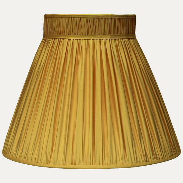 Douppion Tangiers Silk Collar Top Lampshade
