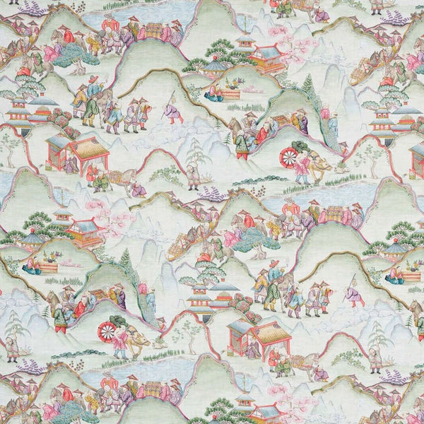 Les Rizieres De Shangbao Multicolore