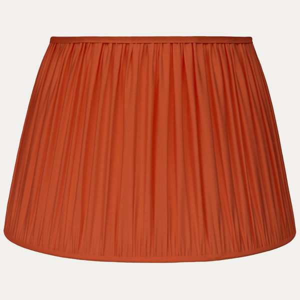 Coral Faille Lugano Silk Pembroke Lampshade