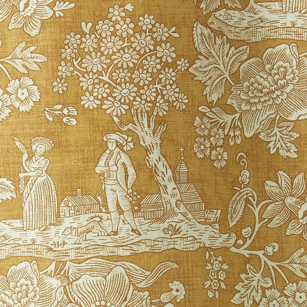 Cecelia Toile Saffron