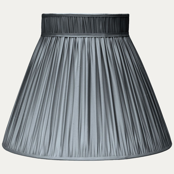 Douppion Fossil Silk Collar Top Lampshade