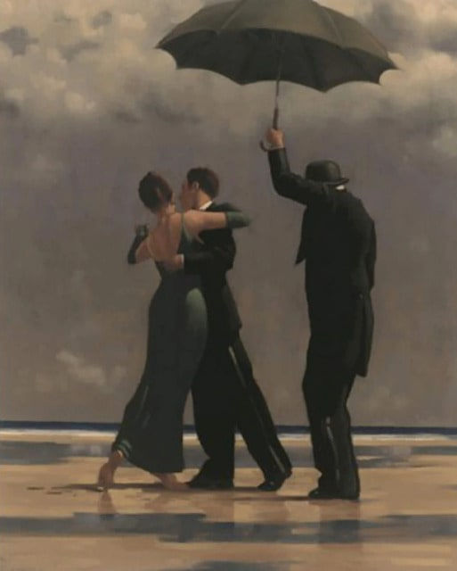 Jack Vettriano Dancer in Emerald