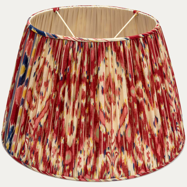 Wonderful Decores Barbares Linen Voile Lampshade