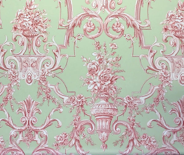 Barry Canvas Green Coral