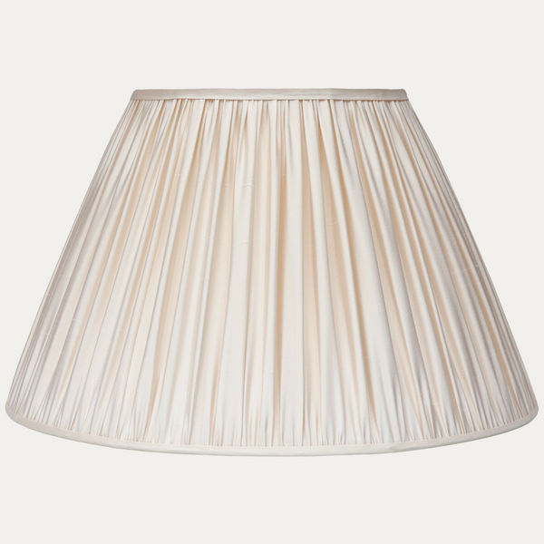 Douppion Eggshell Silk Empire Lampshade
