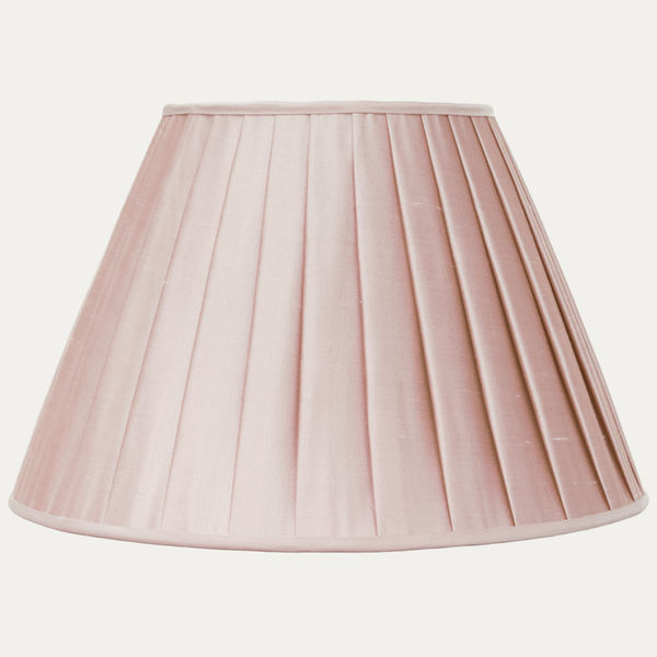 Douppion Shell Silk Box Pleated Lampshade