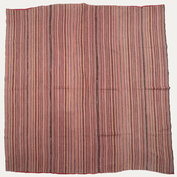 Antique Striped Wool Textile