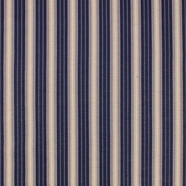 Lagoon Stripe Indigo Ecru