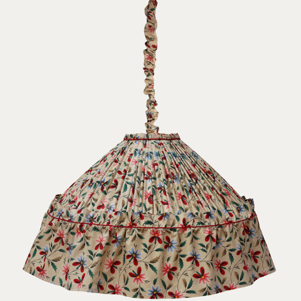 Decors Barbares Natacha Original Hanging Pendant with Ruched Flex Cover