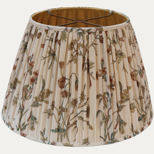 Robert Kime Meadow Flowers on Muslin Handsewn Lampshade