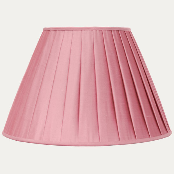 Douppion Clover Silk Box Pleated Lampshade