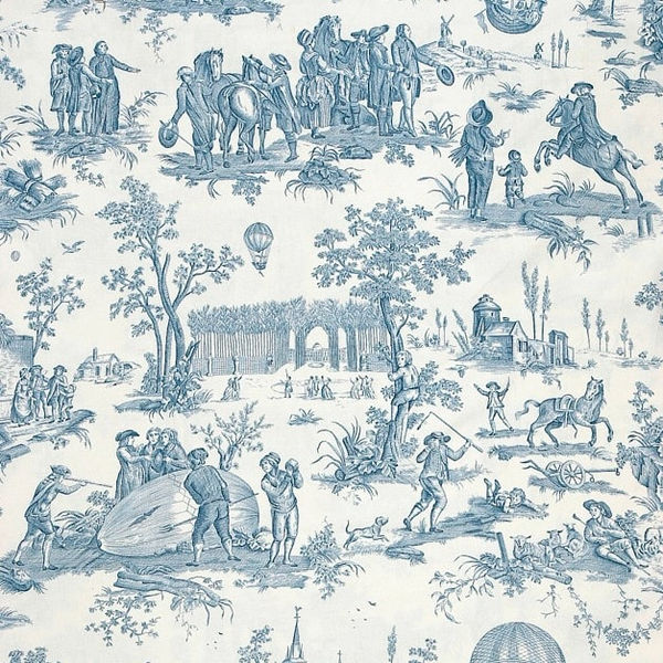 Canvas Ballon De Gonesse Light Blue