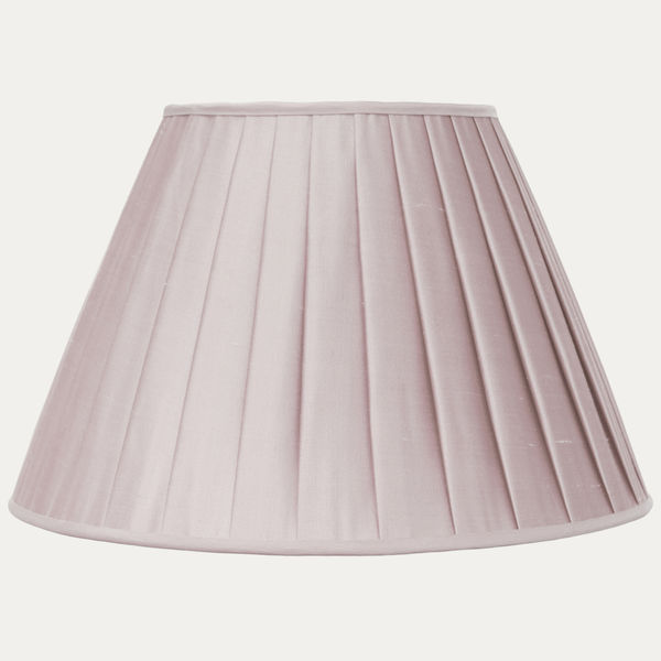 Douppion Lily Silk Box Pleated Lampshade