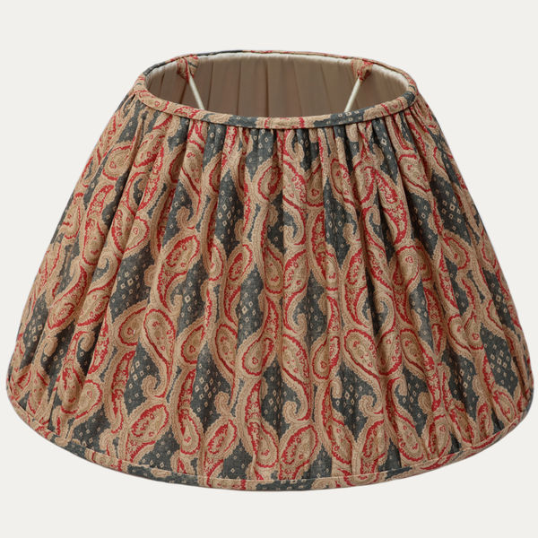 Bennison Calicut Paisley Empire Lampshade with Silk Lining