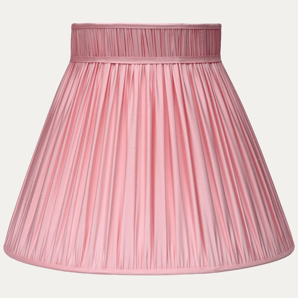 Douppion Clover Silk Collar Top Lampshade
