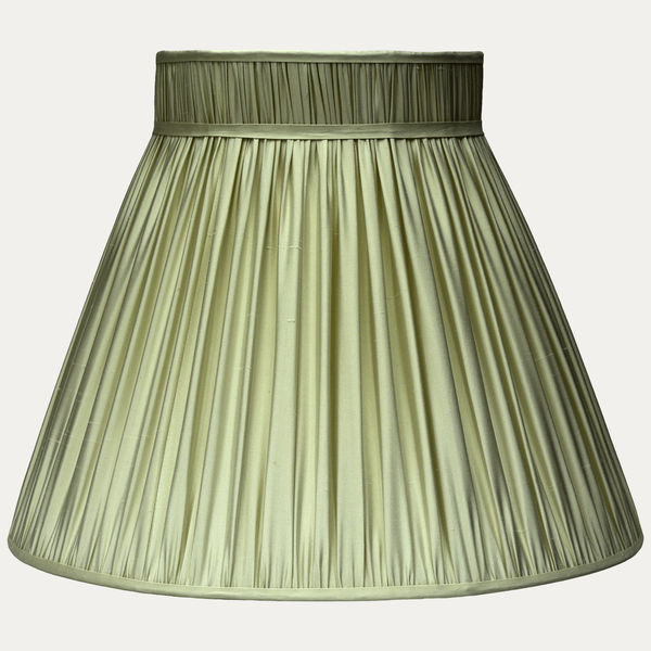 Douppion Hemlock Silk Collar Top Lampshade