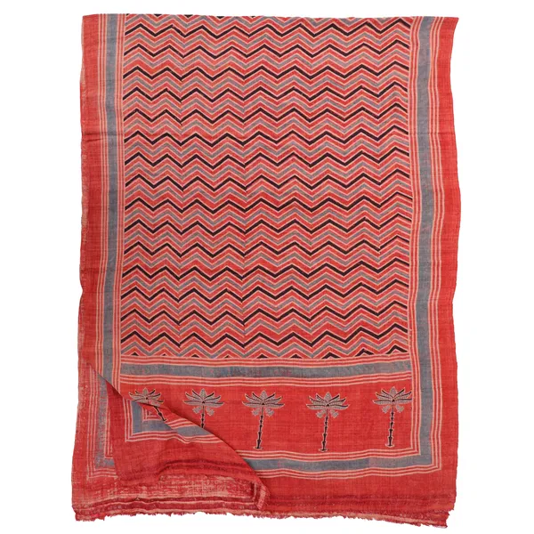 Floren, Matka Indigo Syed Silk Shawl