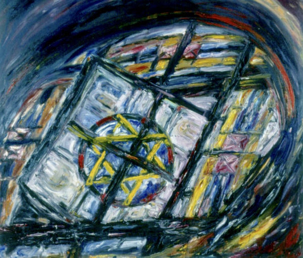 Rosh Hashanah, 1988 Oil on canvas 170 x 180cm