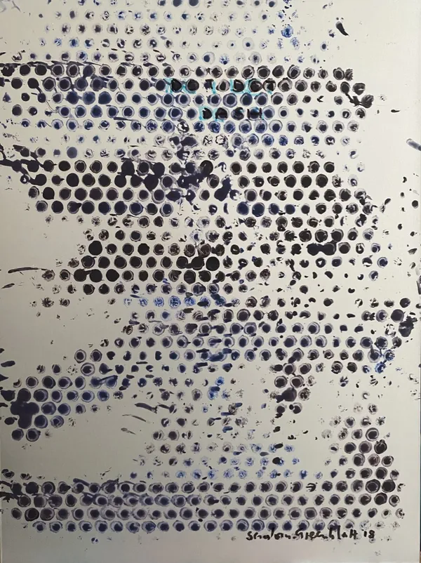 Francine Scialom Greenblatt, Dot Dot Dash, 2018