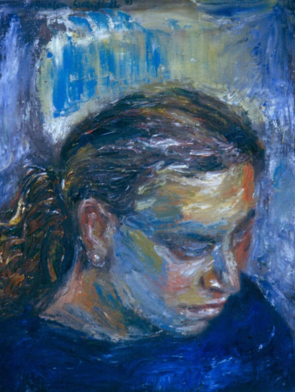 Danielle, 1993 Oil on canvas 49 x 36cm