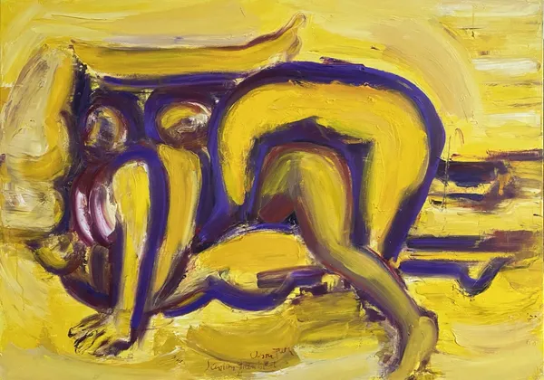 Francine Scialom Greenblatt, U-You Turn, 2021