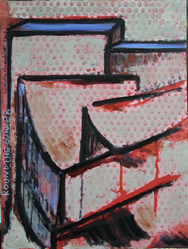 Francine Scialom Greenblatt, Round the Corner, 2018