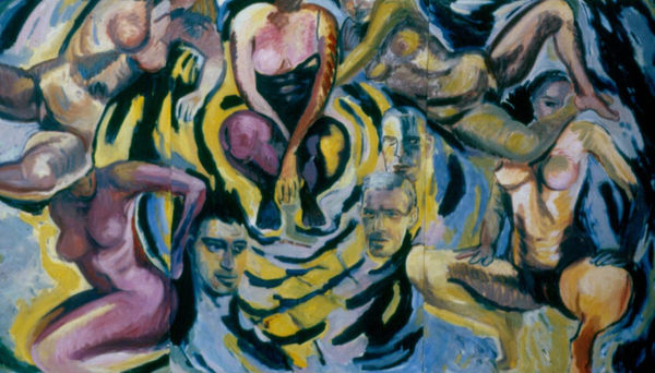 Francine Scialom Greenblatt, Five Figures, 1984