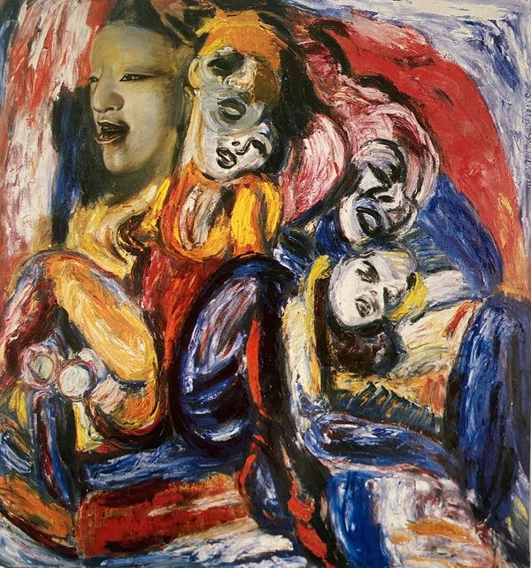 Francine Scialom Greenblatt, Nothing is at it Seems, 1990