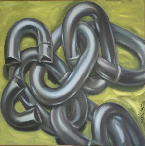 Francine Scialom Greenblatt, Oily Links, 2010