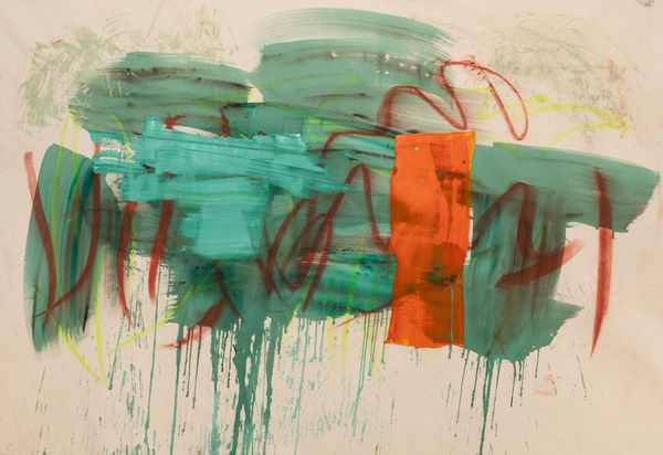 Japanese Graffiti, 2020 54 x 79 in.