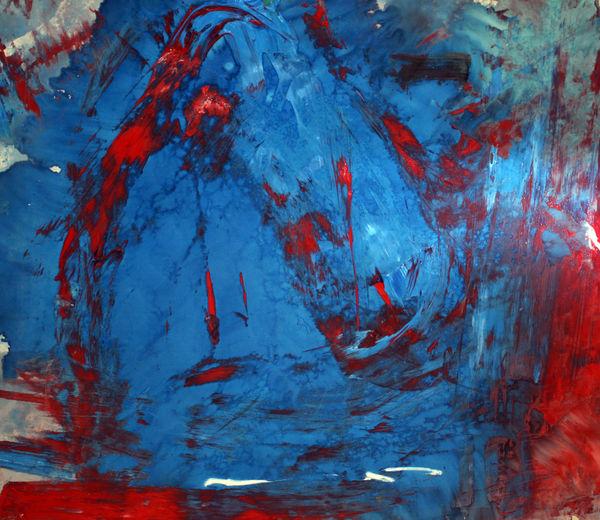 Blue Mountain, 2017 acrylic on canvas 53 x 60 in.