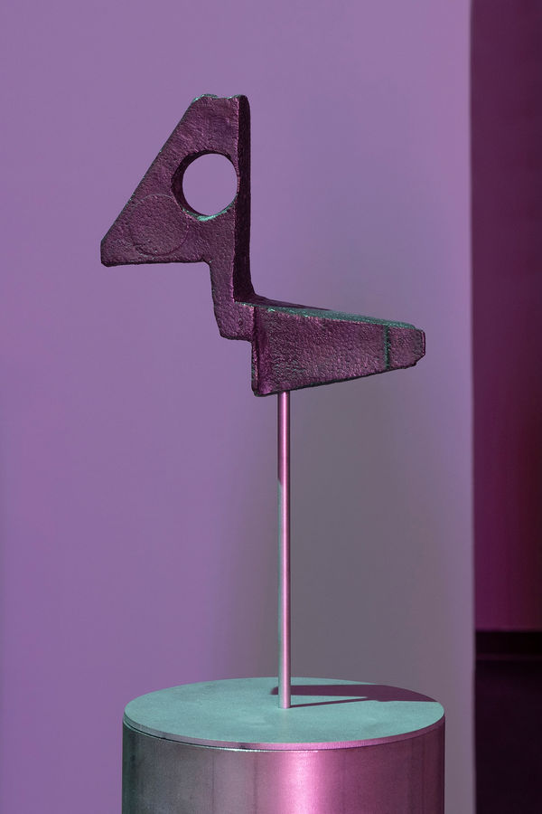 Karlos Gil Phantom Limbs (SligPod), 2023 Bronze with thermo-optically aged patina, metal base