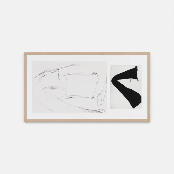 Helena Almeida - Estudo para Saída, com raiva