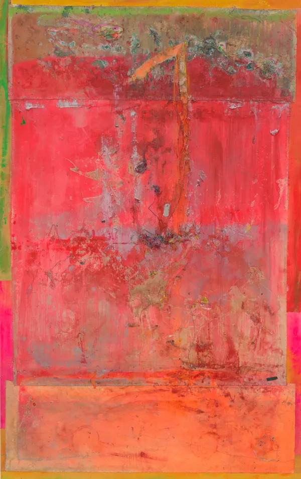 Frank Bowling, Four, 2024