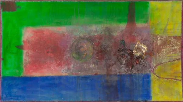 Frank Bowling, SSS, 2019