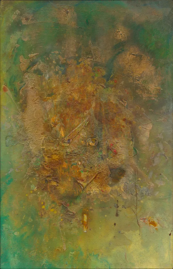Frank Bowling, Julie McGee's Flowers, 2011