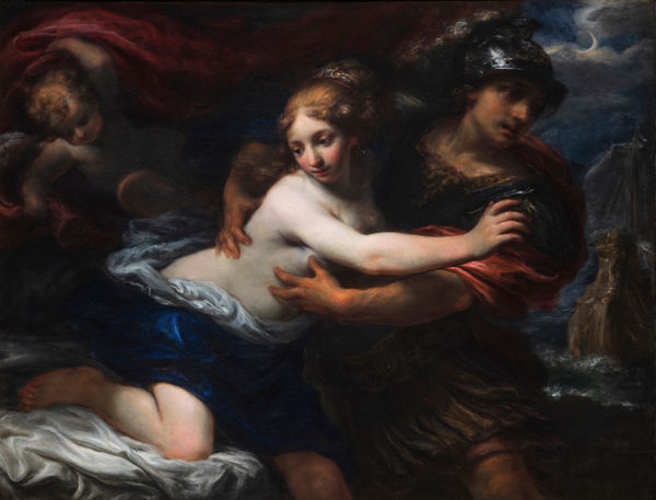 Francesco Botti, Paris’ abduction of Helen, ca. 1670 - 1680