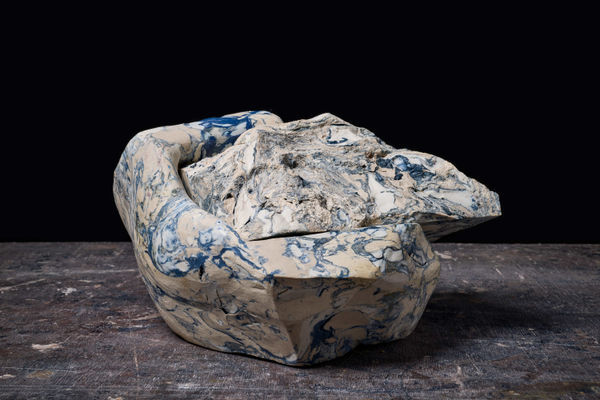 Fernando Casasempere Core, 2018 Stoneware, porcelain and different minerals 19 x 29 x 30 cm 7 1/2 x 11 3/8 x 11 3/4 in