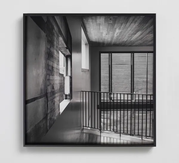DAYANITA SINGH Montage XIII, 2019 Black and white archival pigment prints, archival tissue 61 x 61 x 4.5 cm / 24 x 24 x 1 3/4 in (framed) Edition of 3 plus 1 artist's proof