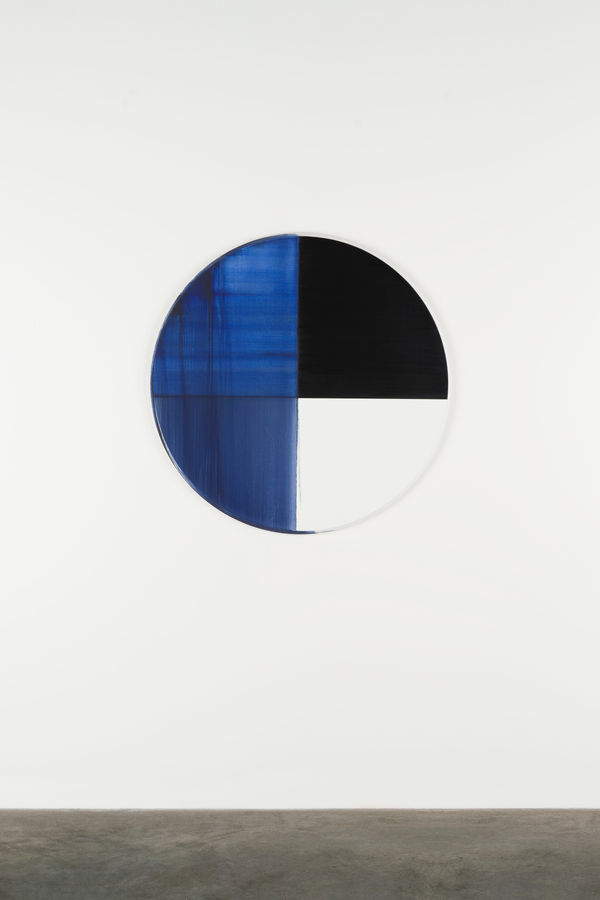 CALLUM INNES, Exposed Painting Imperial Blue, 2022