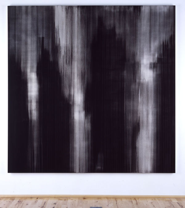 CALLUM INNES Monologue Black 11, 2007 Oil on canvas 222.5 x 222.5 cm 87.6 x 87.6 in