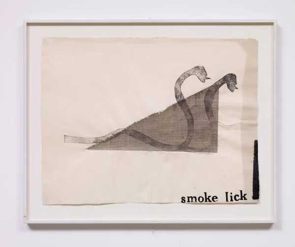 NANCY SPERO, Smoke Lick, 1974
