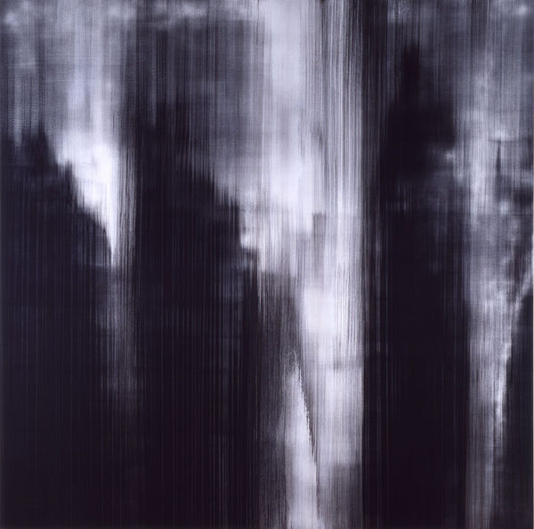 CALLUM INNES Monologue Black 10, 2007 Oil on canvas 222.5 x 222.5 cm 87.6 x 87.6 in