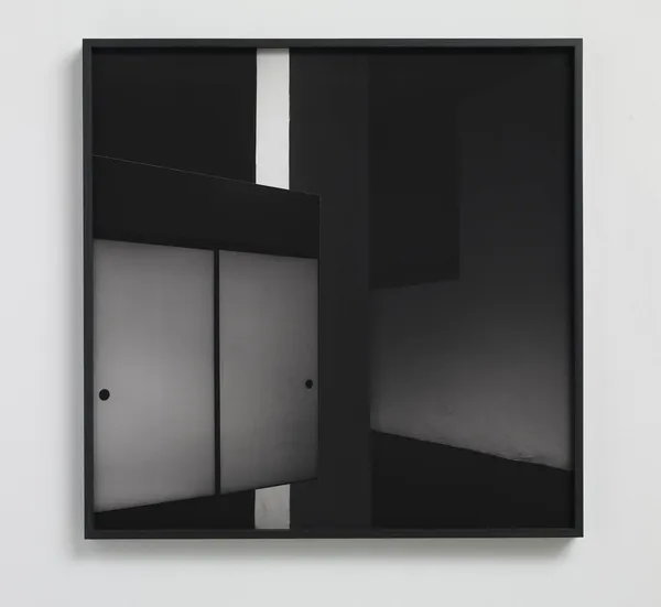 DAYANITA SINGH Montage IV, 2019 Black and white archival pigment prints, archival tissue 77.6 x 77.6 x 4.5 cm / 30 1/2 x 30 1/2 x 1 3/4 in (framed)